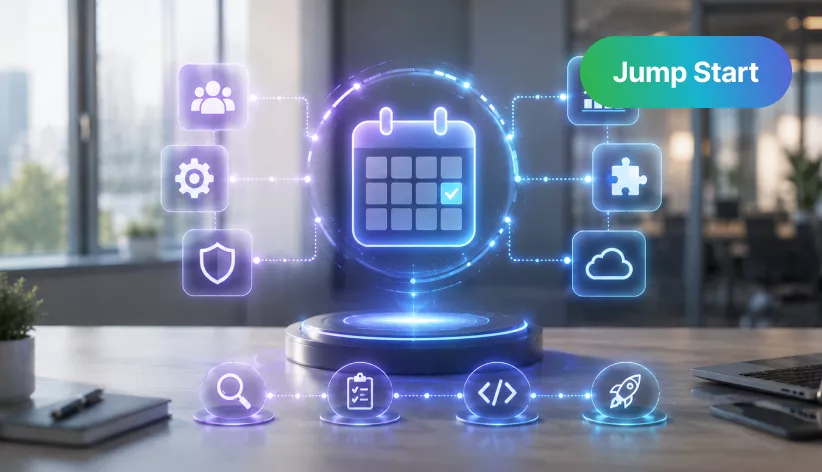 1 Month Microsoft Platform Jump Start illustration