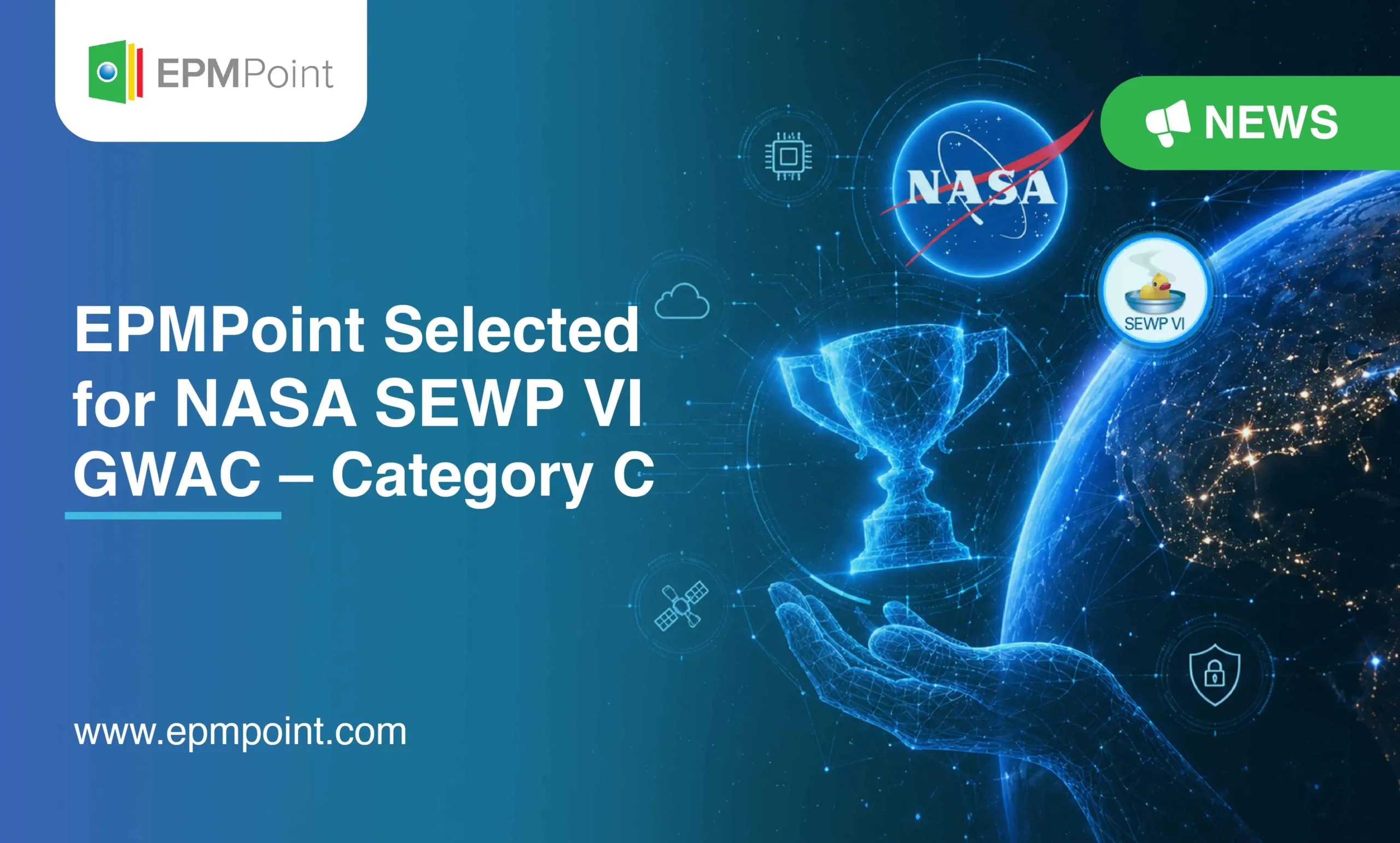 news EPMPoint Selected for NASA SEWP VI GWAC